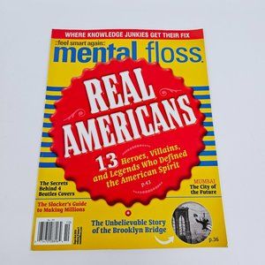 Mental Floss Magazine September October 2010 Real Americans Knowledge Junkies